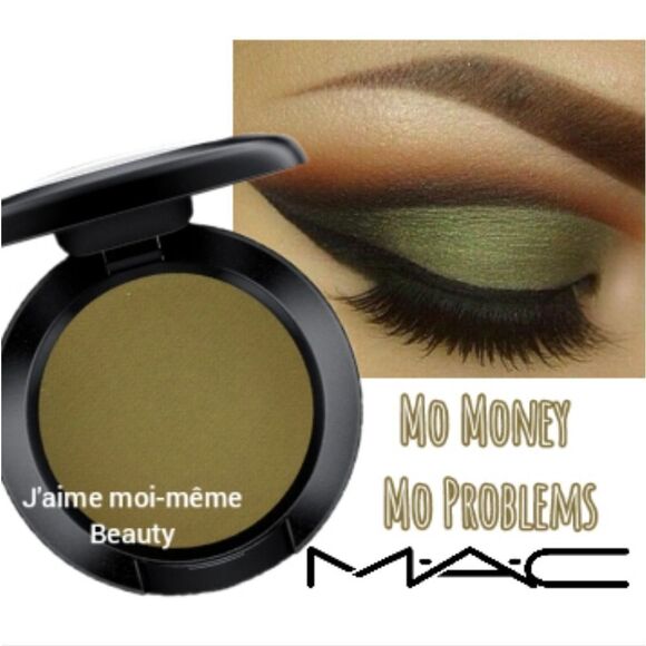 MAC Mo Money Mo Problems Eyeshadow (Warm Medium Olive/Army Green) - Picture 1 of 15